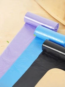 1roll Random Color Trash Bag - Multicolor - View 4