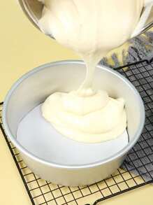 20 piezas Papel para hornear liso pastel - Blanco - Ver 3