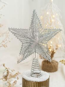 1入組隨機聖誕樹裝飾星星 - 彩色 - 查看 3