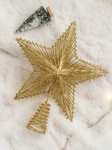 1入組隨機聖誕樹裝飾星星 - 彩色 - 查看 5