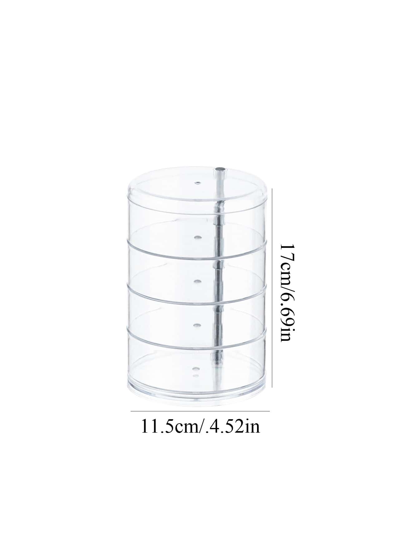 1個 4層 クリア デスク収納ボックス | SHEIN JAPAN