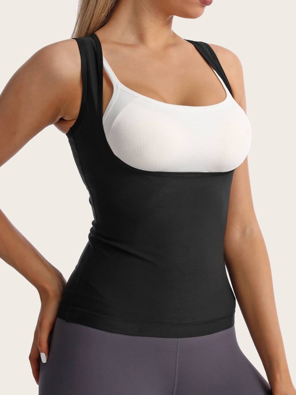 PU Polyurethane Sports Body Shaping Corset Shapewear SHEIN USA