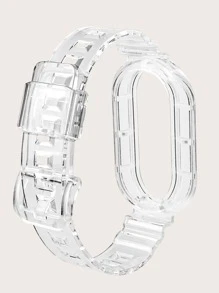 2 en 1 Funda para reloj & Correa de reloj compatible con Xiaomi - transparente - Ver 2