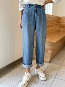 DAZY Women's Jeans With Pockets - Medium Wash - View 7