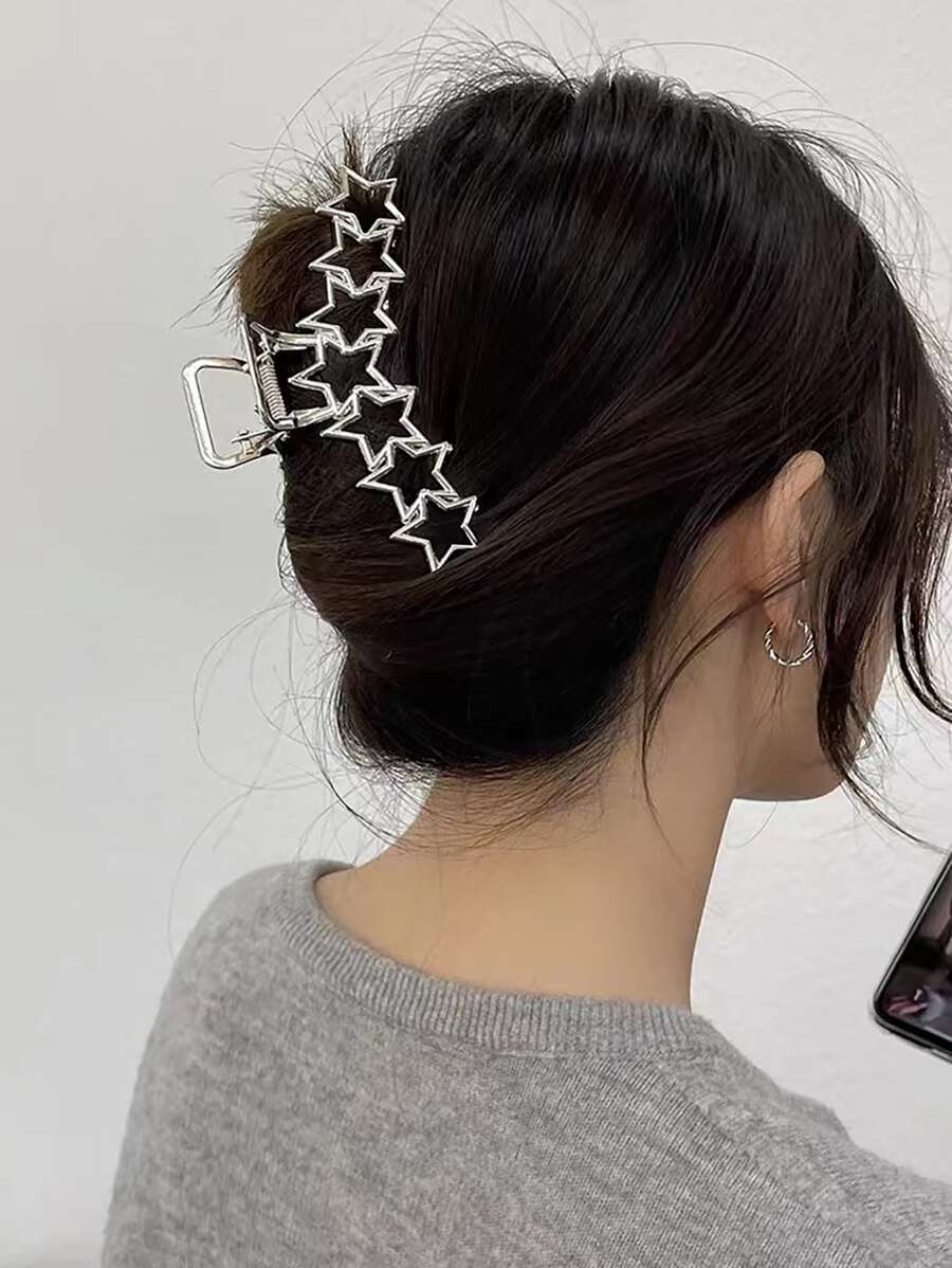 1 cái Móng Vuốt Tóc Thiết Kế Ngôi Sao Xương