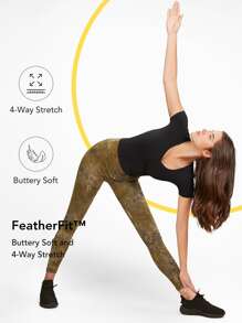 GLOWMODE FeatherFit™ Ruched Front V-Neck Top - Black - View 5