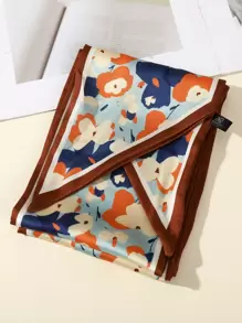 Floral Pattern Hair Band Boho For Summer Headband Turban Headband Sweatband, School Stuff, College, Headbands Fall Winter Hair Accessories For Women Bows For Vacation Outfits Woman Elegant Scarf Women Bandanas Soft Headwrap - Multicolor - View 5