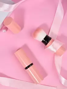 粉色伸缩腮红刷、散粉刷、粉底刷、遮瑕刷、腮红刷、修容刷、腮红刷、古铜粉刷、散粉刷、粉底刷、腮红刷 - 粉色 - 查看 6