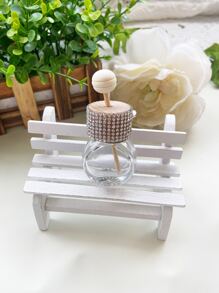 1pc Empty Bottle Design Car Ornament - Clear - View 2
