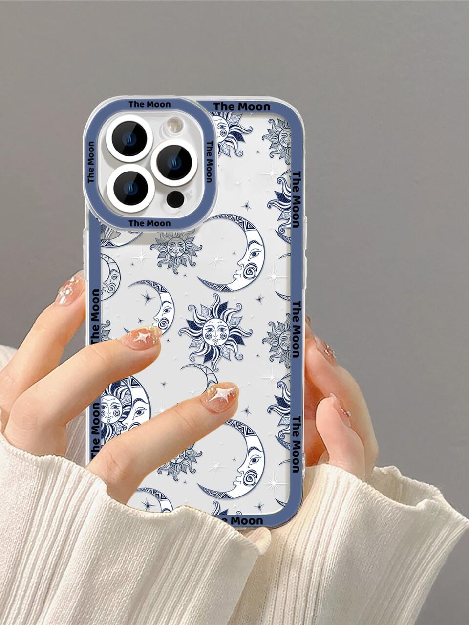 Sun & Moon Pattern Phone Case