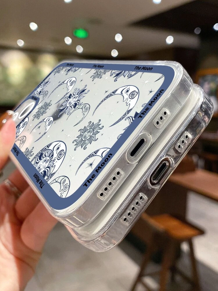 Sun & Moon Pattern Phone Case