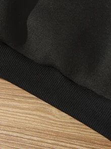 Odzież dwuczęściowa dla małych chłopców Boże Narodzenie Casual - Czarne - Zobacz 5