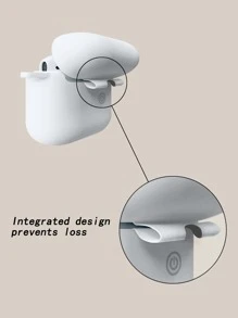 素色耳機殼適用於Airpods - 白色 - 查看 4