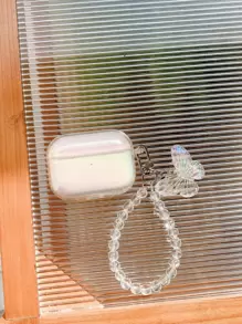 1个激光闪光保护壳 + 蝴蝶结装饰闪光保护套，兼容苹果 2/3，防震保护套，兼容 Pro/Pro 2/Pro 3，新款第四代 - 無色 - 查看 6