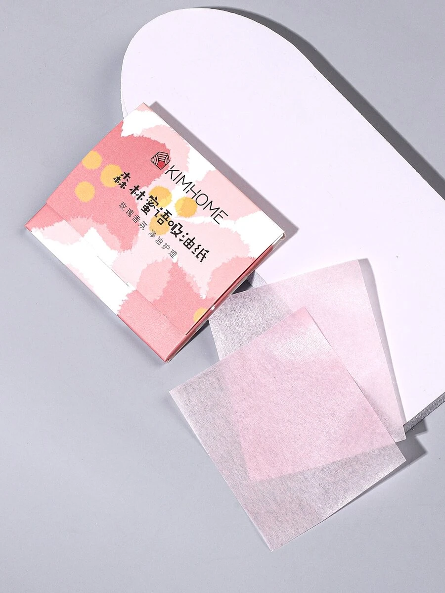 KIMHOME 80pcs Facial Blotting Paper - Pink - View 1