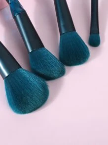 10pcs Super Soft High-End Makeup Brush Set,Brush Set,Makeup Brush Kit,Make Up Brush Set,Make Up Set Complete,Makeup Brush Set,Complete Makeup Kit,Brush Kit,Brushes Makeup Set,Makeup Gift Set,Set - Navy Blue - View 3
