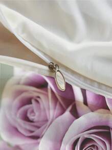 Floral Print Duvet Cover Set Without Filler - Multicolor - View 4