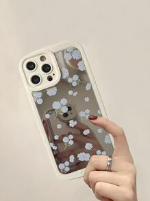 花卉圖案鏡面手機殼 - 彩色 - 查看 2