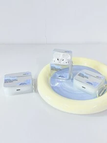 字母圖案耳機殼適用於Airpods - 彩色 - 查看 1