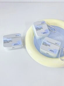 字母圖案耳機殼適用於Airpods - 彩色 - 查看 2