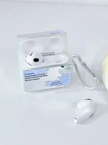 字母圖案耳機殼適用於Airpods - 彩色 - 查看 4