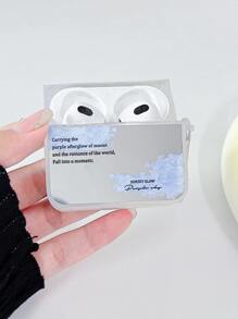 字母圖案耳機殼適用於Airpods - 彩色 - 查看 7