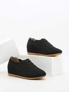 Giày nêm & Phẳng của Nữ - màu đen - Xem 2