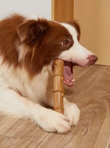 Pet Chew Toy In Branch Shape - Brown - View 2