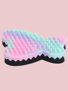 1pc Color Block Pet Hair Comb - Multicolor - View 2