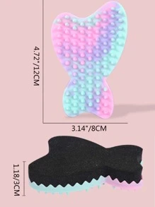 1pc Color Block Pet Hair Comb - Multicolor - View 3