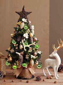 24pcs Christmas Tree Decoration - Green - View 3