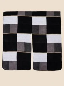 Khăn choàng họa tiết kẻ sọc - Nhiều màu - Xem 2