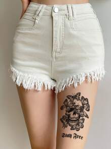 1 tấm Hình xăm đầu lâu & hình con bướm - màu đen - Xem 4