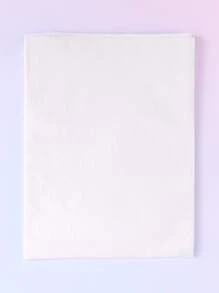 10入組素色禮品包裝紙帶繩索 - 白色 - 查看 3