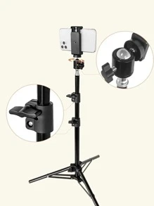 Tongkat selfie tripod - Hitam - View 3