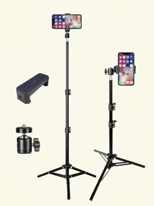 Tongkat selfie tripod - Hitam - View 5