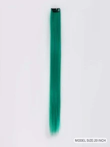 1 件夹式长直合成接发 - 綠色 - 查看 2