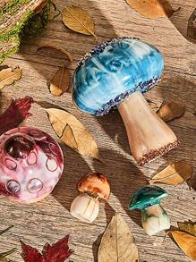 6 cái nấm hình khuôn tự làm bằng silicone - trắng - Xem 3