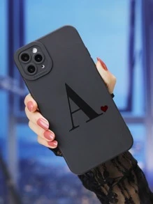 Ốp Điện Thoại Họa Tiết Chữ Tương Thích Với iPhone 15/15Pro/15Plus/15Promax - màu đen - Xem 4