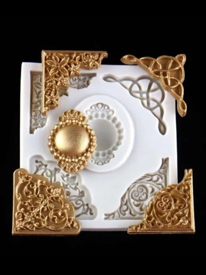 1 件复古设计 DIY 硅胶模具