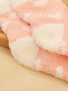 5雙愛心圖案中筒襪 - 彩色 - 查看 7