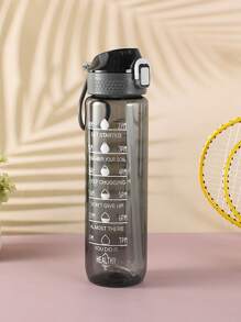 1 pieza Vaso con estampado de slogan - Gris - Ver 1