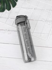 1 pieza Vaso con estampado de slogan - Gris - Ver 4