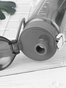 1 pieza Vaso con estampado de slogan - Gris - Ver 6