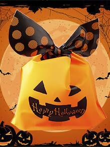 10pcs Halloween Pattern Random Gift Bag - Multicolor - View 5