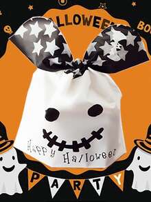10pcs Halloween Pattern Random Gift Bag - Multicolor - View 2