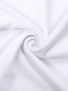 Manfinity Homme Men Graphic Print Polo Shirt - White - View 6