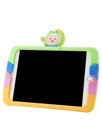 Dinosaur Decor Case Compatible With iPad