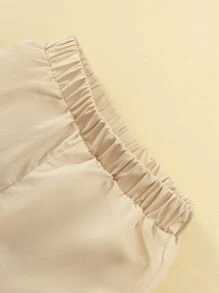 男嬰拼接邊POLO衫和短褲