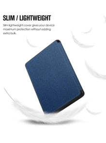 Ayotu Vỏ cứng tương thích với Kindle - Màu xanh lam - Xem 5